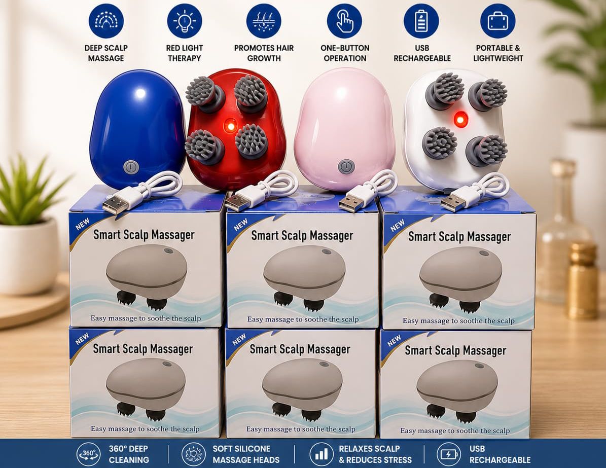 Smart Scalp Massager – Relax, Refresh & Rejuvenate